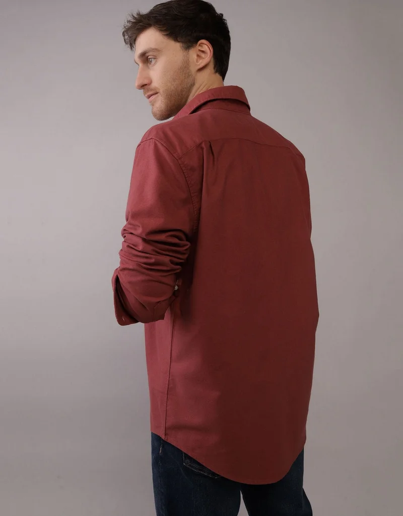 American Eagle AE Everyday Oxford Button-Up Shirt