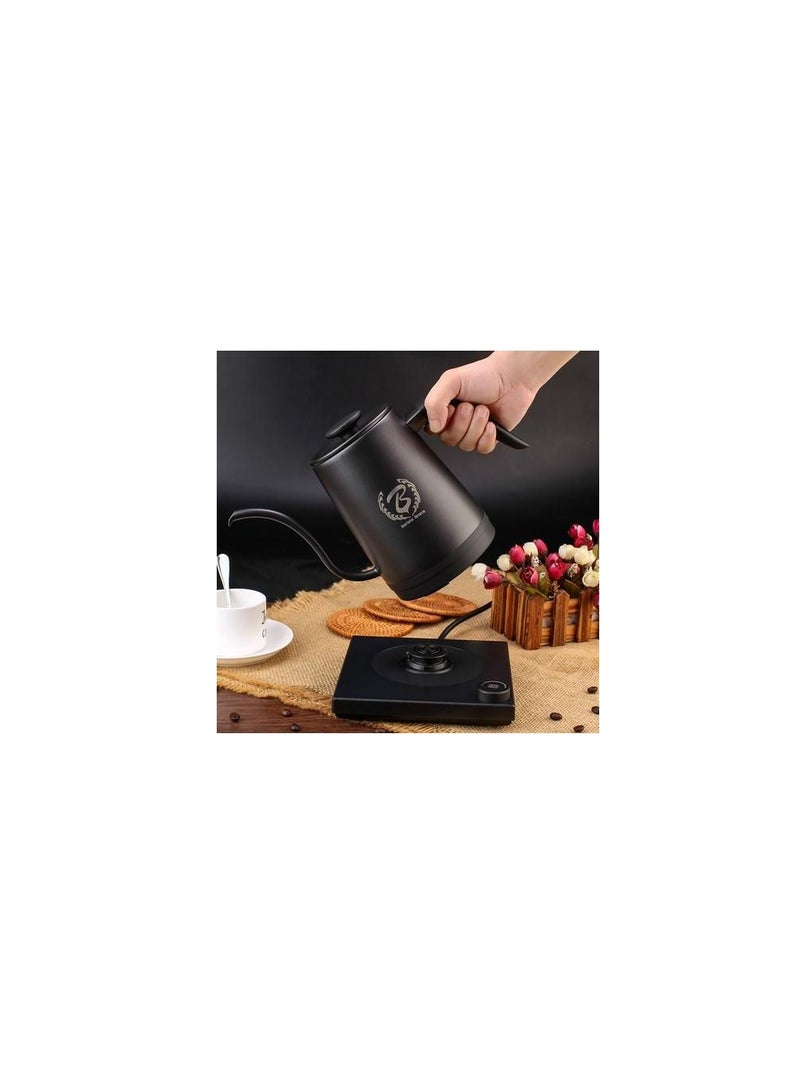 Barista Space غلاية قهوة كهربائية ذكية تحكم في درجة الحرارة سعة 1 لتر - أسود - Image 5