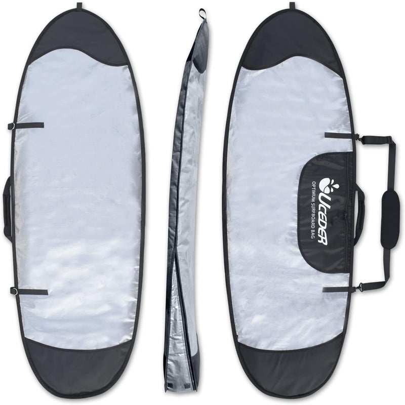 UCEDER Surfboard Cover and Surfboard Storage Bag for Outdoor Travel,5'0"-9'10" Surfboard Bag,Maximum Protection for Your Surfboard - Image 1