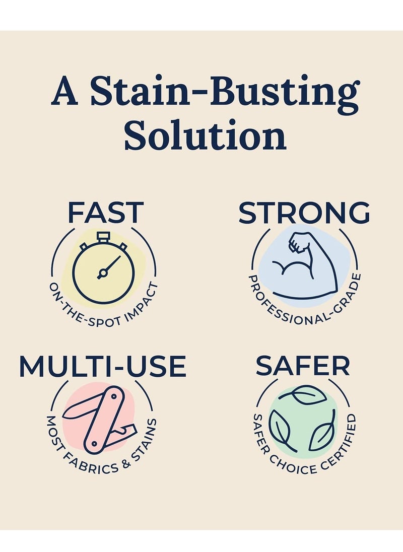 Messy Eater Stain Treater Spray - 4oz Stain Remover - Newborn  Baby Essentials - No Dry Cleaning Food, Grease, Coffee Off Laundry, Underwear, Fabric - Image 3