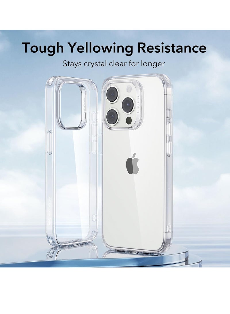 ELTRAZONE Clear Case for iPhone 15 Pro Max Case, Shockproof Thin Cover, Yellowing-Resistant Slim Transparent TPU Phone Case, Zero Series, Clear - Image 2