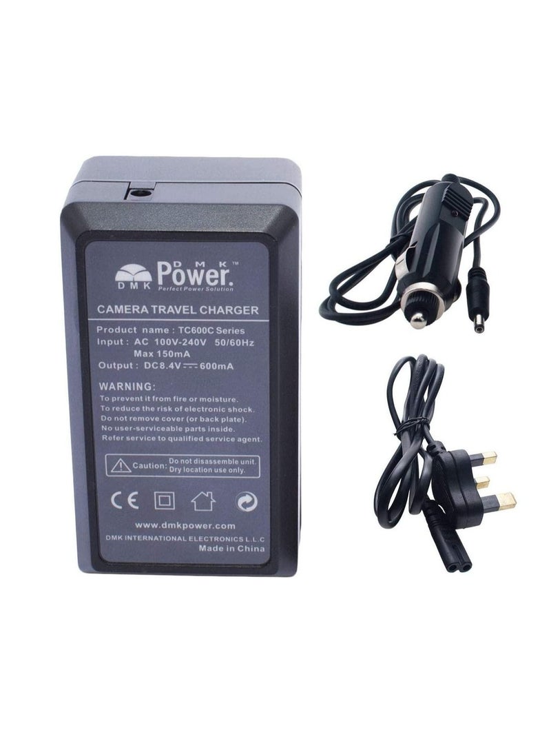 DMK POWER SLB-07A SLB 07 TC600C Charger Compatible with Samsung PL150, PL151, ST45, ST50, ST500, ST550, ST560, ST600, TL100, TL210, TL220, TL225, TL90 Camera - Image 2