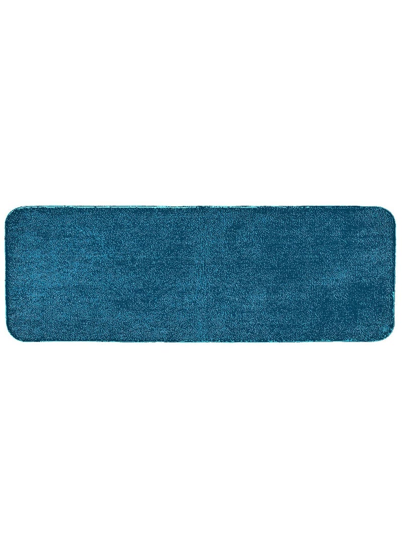 Banchmark Home Furnishings Banchmark Home Furnishings Solid Runner Floor Mat Sky Blue Polyester 40 x 120 cm 40 x 60 cm  - Image 3
