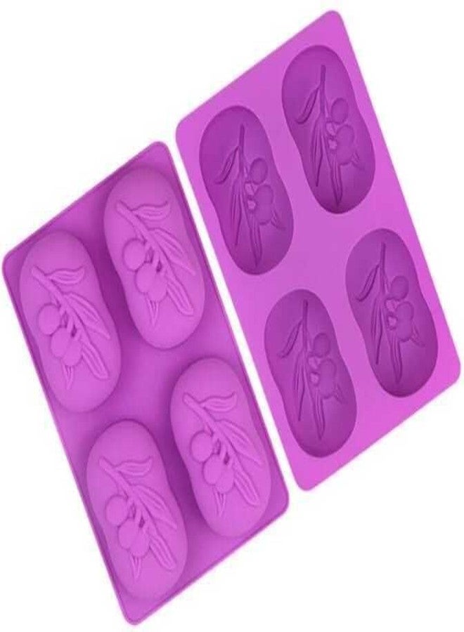 KITCHOOK Silicone Chocolate Mould Silicone Mould for Cake Chocolate Muffin Cup Cake Soap Maker DIY Approx 75-80 Gram (Random Color) (Pack of 1) AJ 107 - Image 1