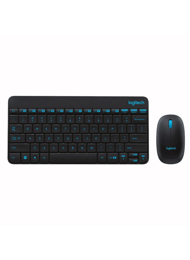 Logitech MK245 Wireless Keyboard And Mouse Suit To Map Logo Pattern Portable Keyboard And Mouse Machine Mk240-Specifications:Logitech Mk240 Black  - Image 2