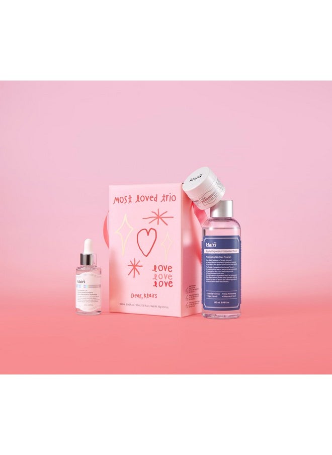 DearKlairs DearKlairs Most Loved Skincare Set - Unscented Toner, Vitamin Serum & E Mask | Korean Glass Skin Routine | Sensitive Skin-Friendly Valentine's Galentines Holiday Gift | Hydrating, Revitalizing  - Image 3
