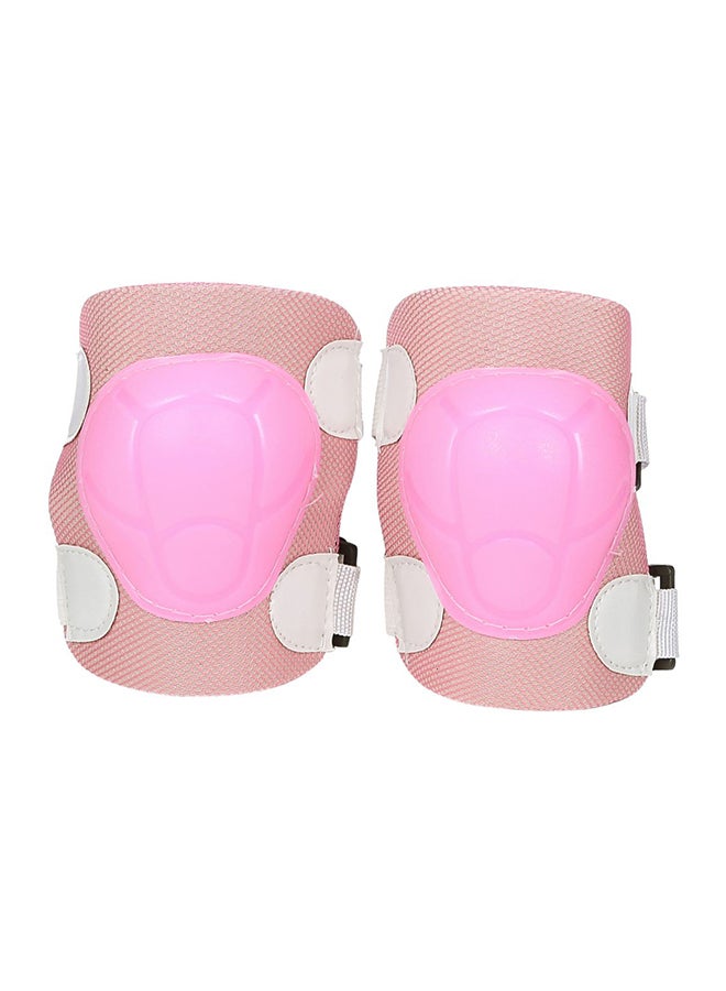 حذاء تزلج توب جير مع مجموعة أدوات حماية طراز TG-9006 لون أبيض/وردي - Image 3