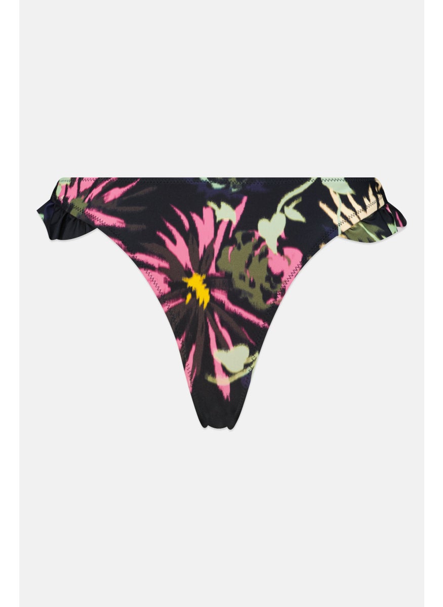 Scotch & Soda Women Tropical Bikini Bottom, Multicolor  - Image 1