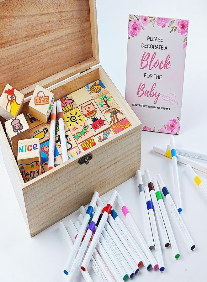 EIGTWEN 78 PCS Funny Baby Shower Games Sign Kit, Unique Baby Shower Ideas, Funniest Games Ever Where You Can Draw to Your Heart's Content, Suitable for Girls - Image 2