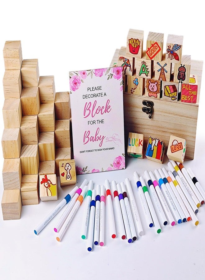 EIGTWEN 78 PCS Funny Baby Shower Games Sign Kit, Unique Baby Shower Ideas, Funniest Games Ever Where You Can Draw to Your Heart's Content, Suitable for Girls - Image 1