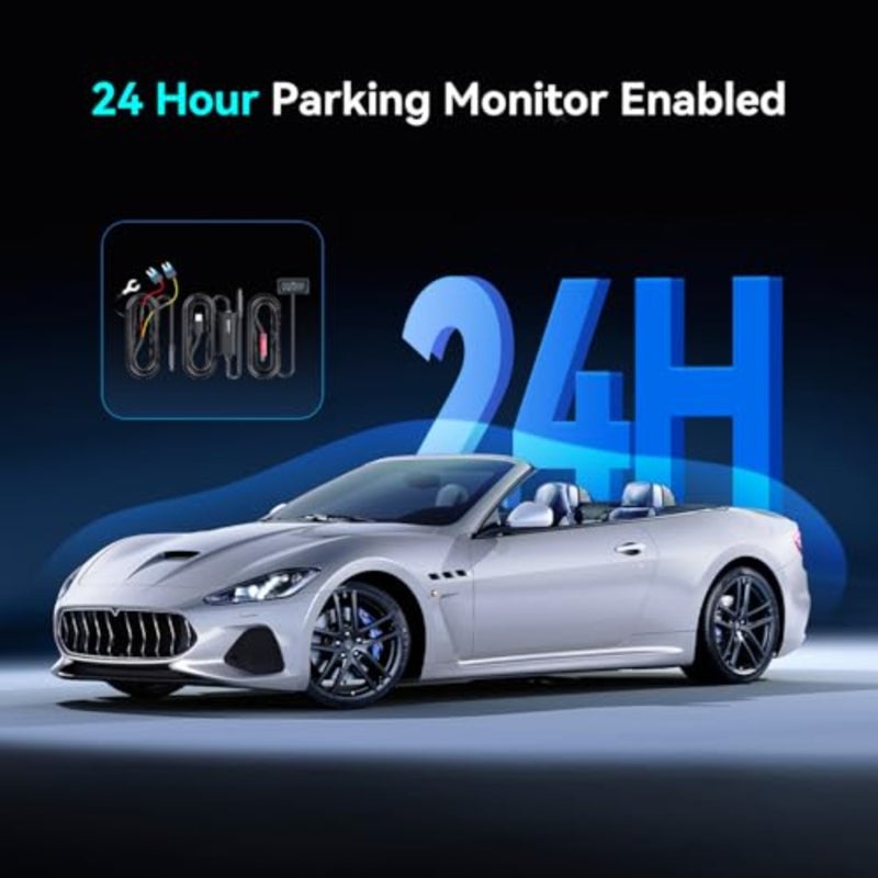 مجموعة أسلاك صلبة obd 1 حزمة لكاميرات داش Z60 Z60 Pro Z60T Z90 Pro N5 Dual N3 Pro MINI2X شاشة للمساعدة في ركن السيارة بسهولة 24 ساعة محول جهد كهربائي من سبائك الألومنيوم الأسود 12 فولت/2 أمبير إلى كابل 5 فولت/3 أمبير 3 متر - Image 3