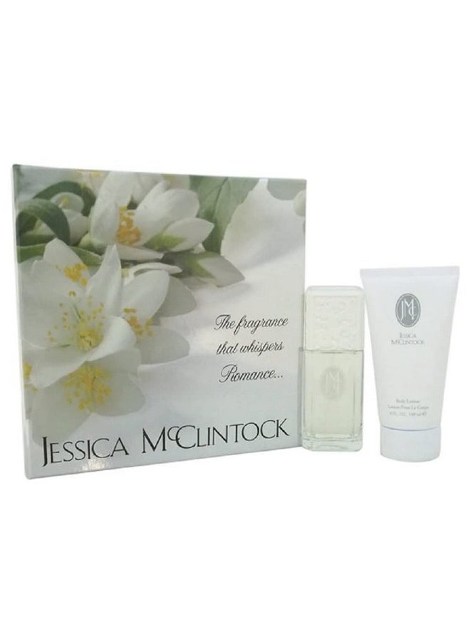 Jessica McClintock Jessica Mcclintock By Jessica Mcclintock For Women. Gift Set (eau De Parfum Spray 3.4 Oz+ Body Lotion 5.0 Oz)  - Image 1