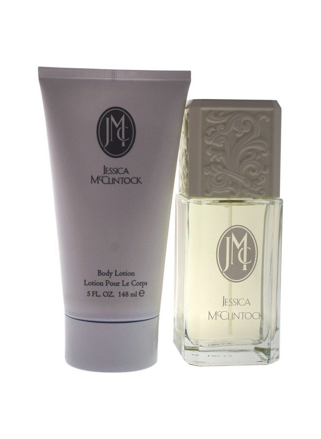 Jessica McClintock Jessica Mcclintock By Jessica Mcclintock For Women. Gift Set (eau De Parfum Spray 3.4 Oz+ Body Lotion 5.0 Oz)  - Image 2