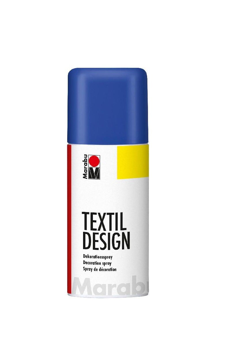 Marabu TEXTIL Design Fabric Color Spray Textile Paint Gentian150.00 ml