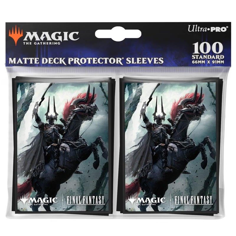Ultra PRO Final Fantasy x Universes Beyond Summon Primal Odin 100ct Deck Protector Sleeves for Magic The Gathering Trading Card Accessories Collectible Card Game Gear Final Fantasy Collectibles - Image 2