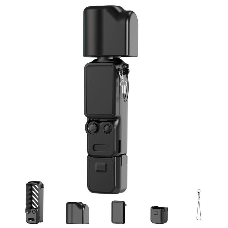 New product compatible with OSMO Pocket 4 pocket camera silicone protective case and DJI action camera shell accessories. - Image 2