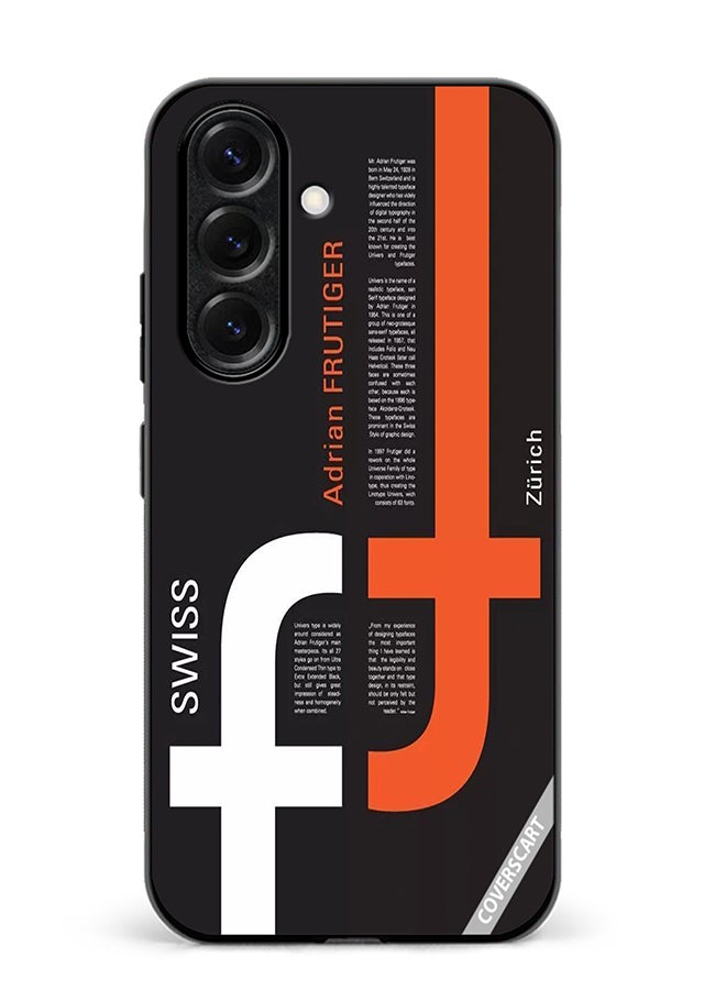 VR CREATIVE Protective Case Cover For Samsung Galaxy S25 Plus Swiss Zurich Design Multicolour