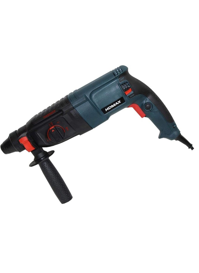 HD Max 800W Rotary Hammer Drill with 5 Bits & Chisel – Professional Performance & Durability - pzsku/ZDFA93010552B12A6D762Z/45/1741259242/00386f30-2f71-4264-ba46-cd875925ef1c