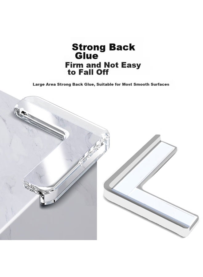 9i9 Window Corner Guards, 10-pack, Aluminum Alloy, For Baby Safety, Anti-collision, Range Hood, Transparent Edge Banding, Table Corner, A107 - Image 4