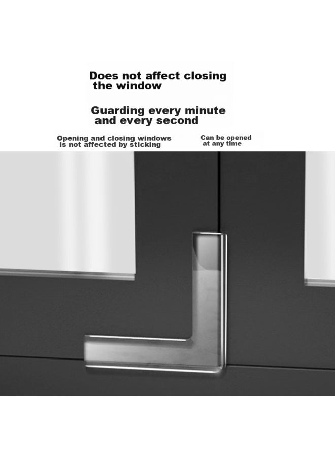 9i9 Window Corner Guards, 10-pack, Aluminum Alloy, For Baby Safety, Anti-collision, Range Hood, Transparent Edge Banding, Table Corner, A107 - Image 2