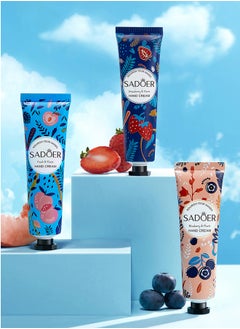 SADOER 5 Pack Hand Cream Gifts Set For Women,Hand Lotion Travel Size in Bulk For Dry Cracked Hands,Mini Hand Lotion For Festival Gift,Natural Plant Fragrance Mini Hand Lotion Moisturizing Hand Care Cream  - Image 4