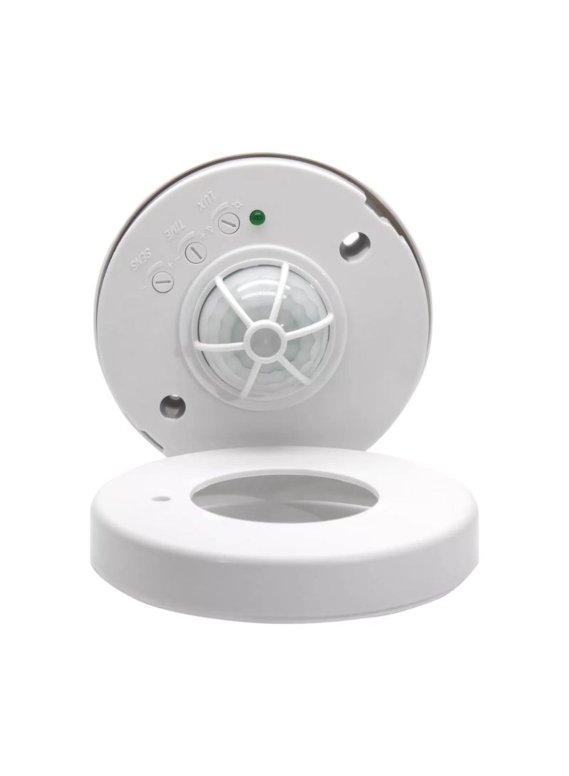 Duravel Duravel Sensor 360 Degree Surface Mount PIR Ceiling Occupancy Motion Sensor Detector Power Switch  - Image 4