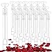 FOIMAS 40pcs Mini Wedding Bubble WandHeart Bubble Wand for Guest Wedding Party Favor Bachelorette Party Valentines Day Party Decoration SupplyWhite - Image 2