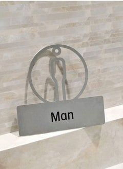 Toilet Washroom Card Signs, 1 Pair Men & Women Hotel Sticker Easy Hanging Solid, 3D Restroom Public WC Door Wall - pzsku/ZDFA9BB7E1712297C3B1EZ/45/_/1666869057/41dbbf04-0255-4d0e-b6c2-59976092aac6