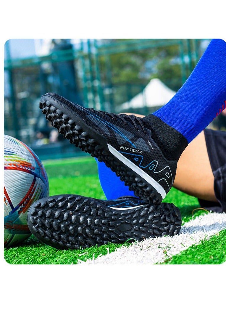 SKT Shiketro Men's soccer cleats for outdoor indoor professional youth boys soccer cleats unisex soccer cleats. - Image 3