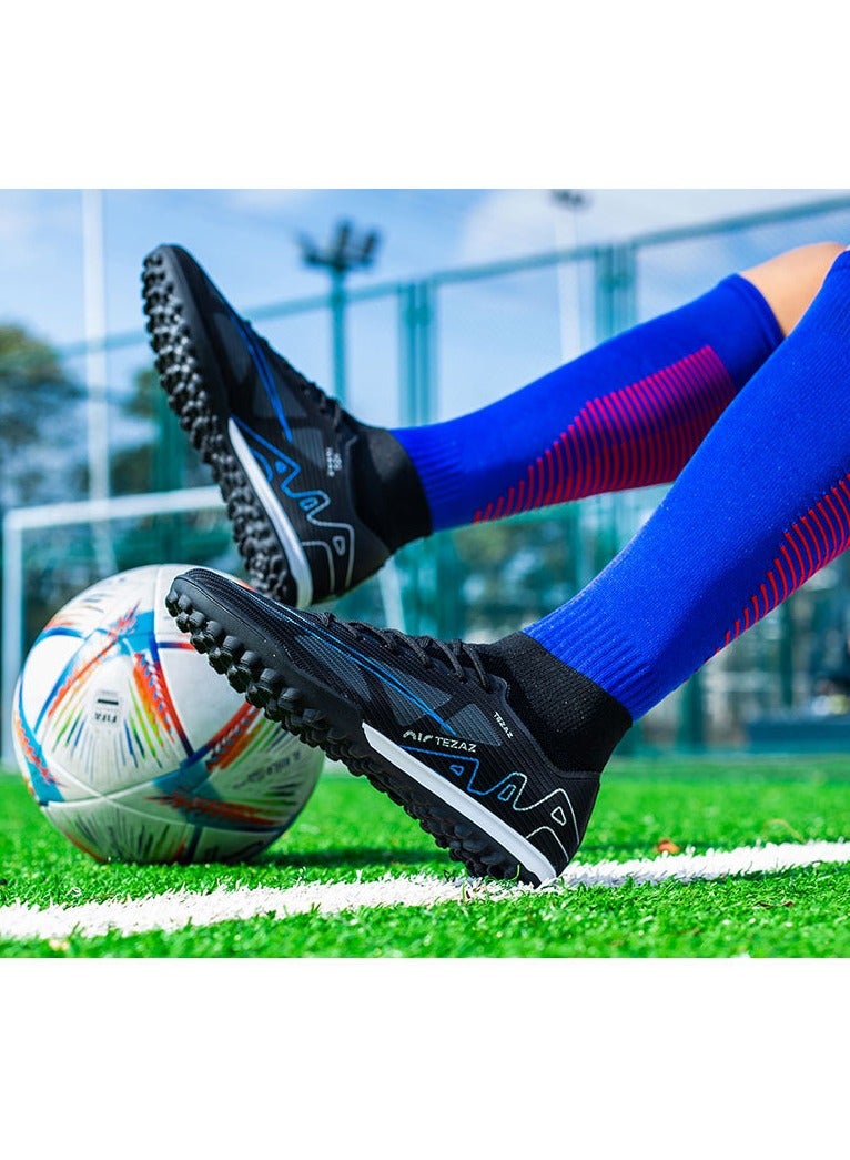 SKT Shiketro Men's soccer cleats for outdoor indoor professional youth boys soccer cleats unisex soccer cleats. - Image 4
