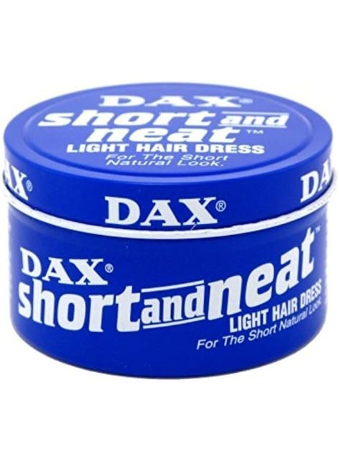Dax Blue Short & Neat Hair Wax for Short Hair 99g - Image 1