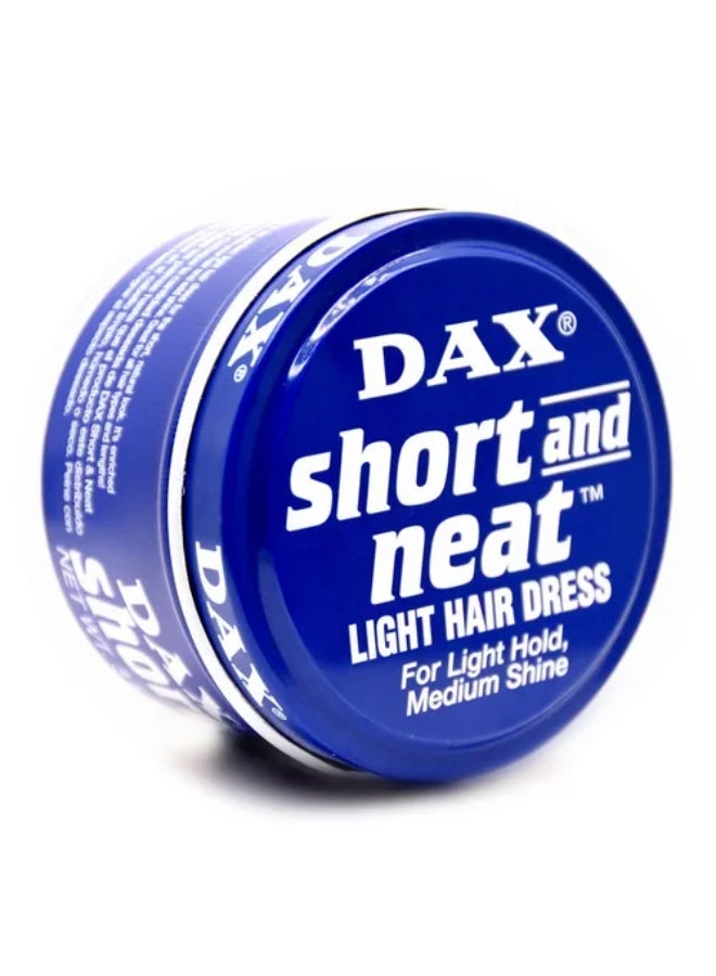 Dax Blue Short & Neat Hair Wax for Short Hair 99g - Image 4