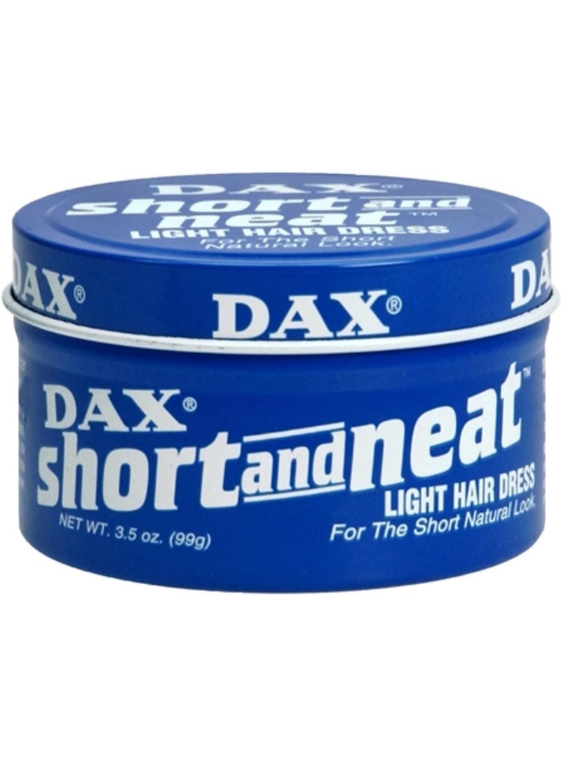 Dax Blue Short & Neat Hair Wax for Short Hair 99g - Image 2