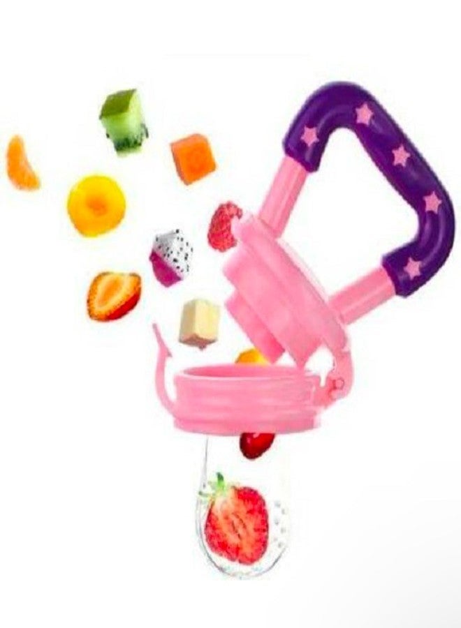 JAAYANSHA Baby 2 in 1 Multi-Functional Stainless Steel Milk Juice Feeding Bottle 240ml with Food Feeder Fruit Nibbler for Babies BPA Free (Pack of-2) - Image 4
