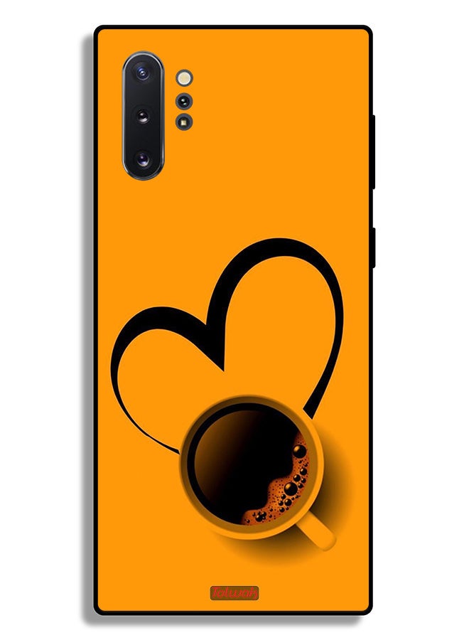 Tolwak Samsung Galaxy Note 10 Plus Protective Case Cover Coffee Cup Art - Image 2