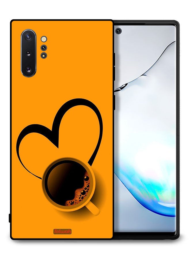 Tolwak Samsung Galaxy Note 10 Plus Protective Case Cover Coffee Cup Art - Image 1