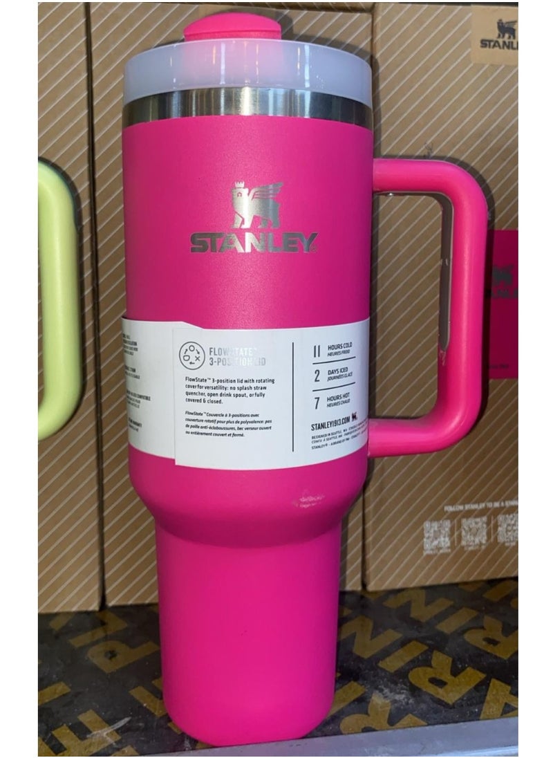 Stanley - H2.0 Flow State Stainless Steel Tumbler with Handle and Straw Lid Insulated Reusable Cup for Water, Coffee, Smoothies & More, Travel Mug, Cupholder Friendly 40 oz - Image 1