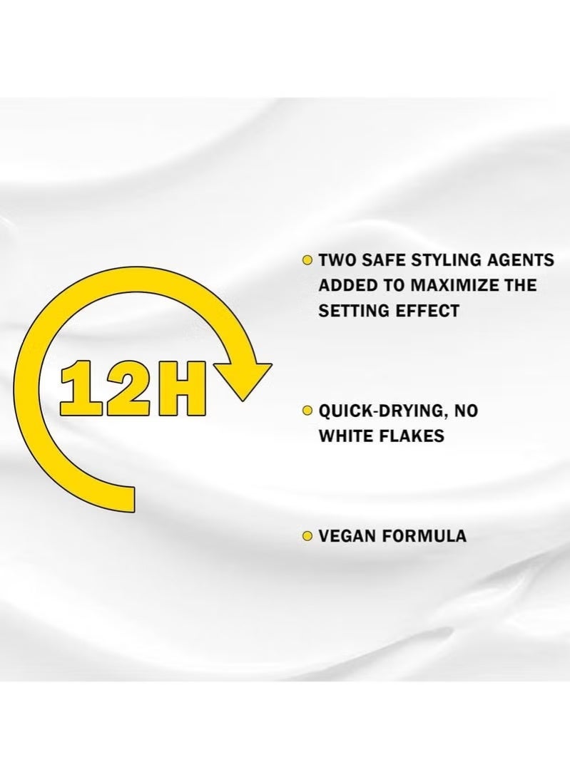 ديرول جل تثبيت الحواجب، جل الحواجب، يرفع ويثبت الحواجب على الفور لثبات يدوم طويلاً، جل الحواجب الشفاف، يخلق حواجب كثيفة ومنحوتة للحصول على لمسة نهائية طبيعية وخالية من العيوب، 0.3 أونصة سائلة. - Image 4