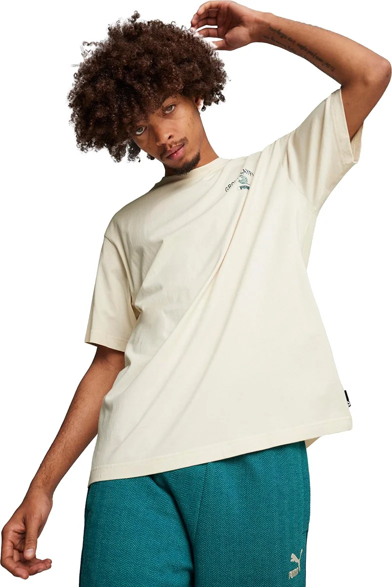 PUMA Graphics Men's Blue Casual Style T-Shirt 62800687