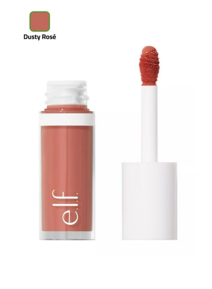 إلف أحمر خدود سائل كامو من إي.إل.إف.، لون وردي غامق، يدوم طويلًا، لون غني بالصبغة، يمنح لمسة نهائية ناعمة وندية، نباتي وخالي من القسوة - Image 1