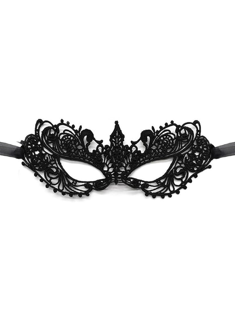 ChicAbode Masquerade Mask For Women Lace Eye Mask Venice Halloween Mask For Costume Party Prom - Image 1
