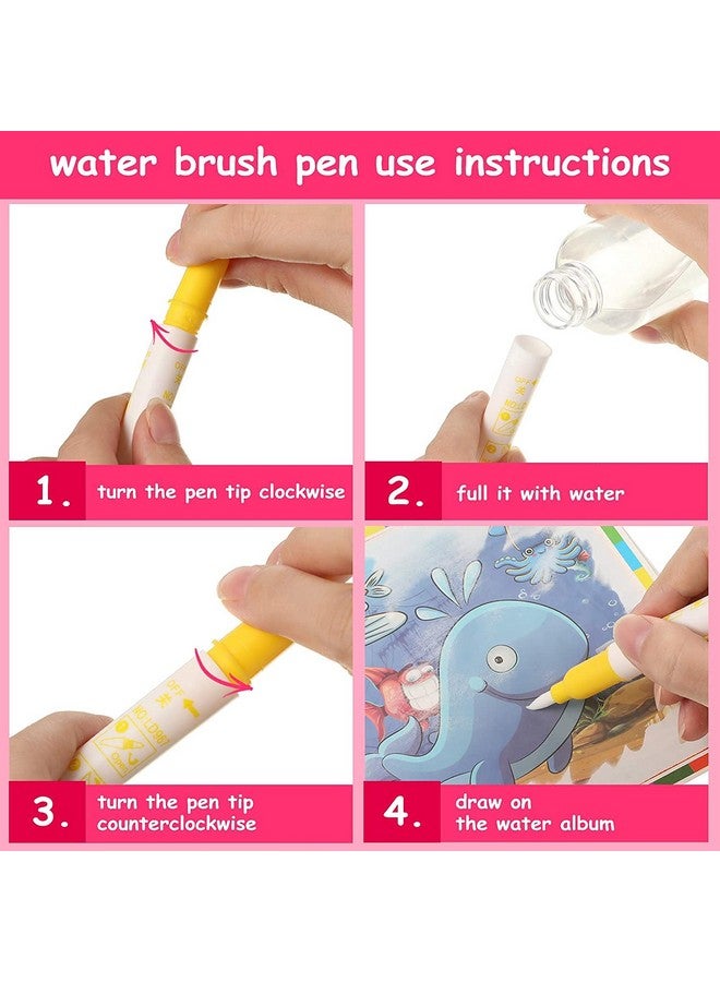 Chocozone Reusable Magic Water Book for Kids with 4 Pages Colouring Book for Kids Activity Pad Toys for 3 Years Old (Giraffe) - Image 5