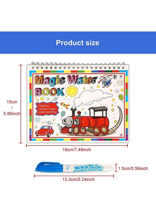 Chocozone Reusable Magic Water Book for Kids with 4 Pages Colouring Book for Kids Activity Pad Toys for 3 Years Old (Giraffe) - Image 4