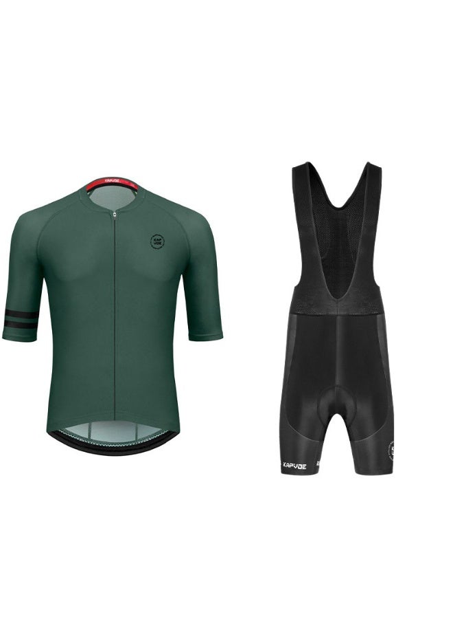 KUYING GR New Summer Outdoor Sunscreen Moisture Absorption Quick Drying Bicycle Women's Cycling Clothing Set  - Image 1