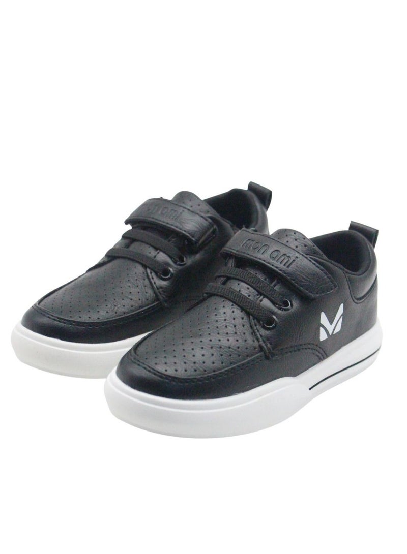 Mon Ami Mon Ami Girls and Boys Sneakers & Hook & Loop Unisex-Child Lace Up Sneakers for kids - Image 4