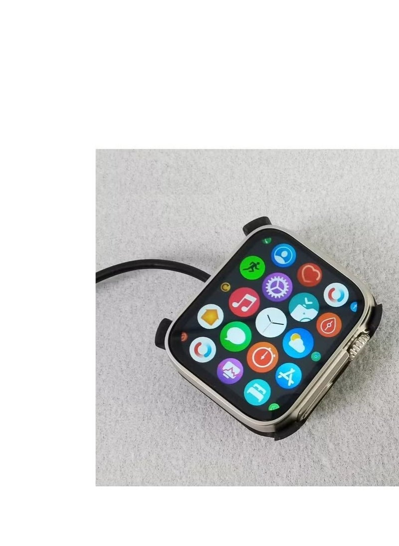 T800 Ultra 49mm Series 2.2 Inch Men and Women Fitness Watch Fashion Sports Sleep Monitoring APP, Waterproof Watch for iOS and Android