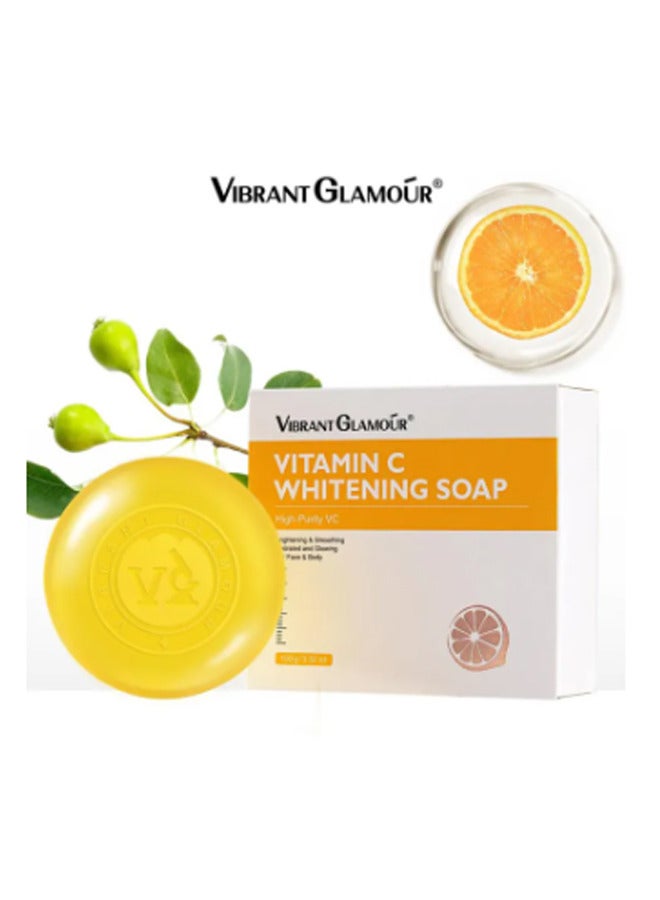 Vibrant Glamour صابون تبييض فيتامين C 100 جرام - Image 1