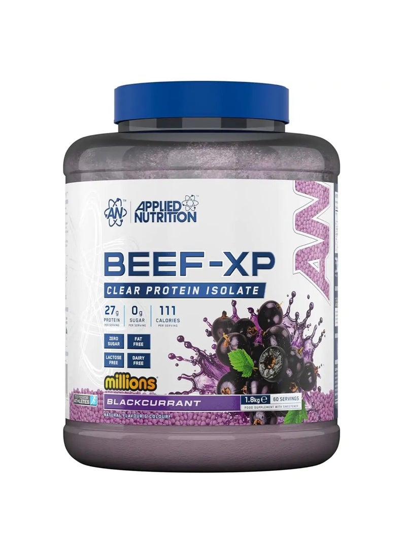 Applied Nutrition BEEF XP - MILLIONS BLACKCURRANT - 1.8KG - Image 1