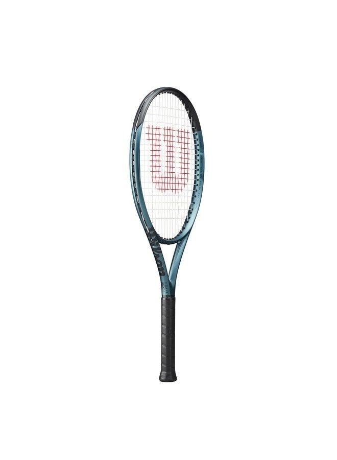 Wilson Ultra 26 V4 Tennis Racket, Head 100, 16x19, Junior Intermediate - Blue/ Black - Image 2