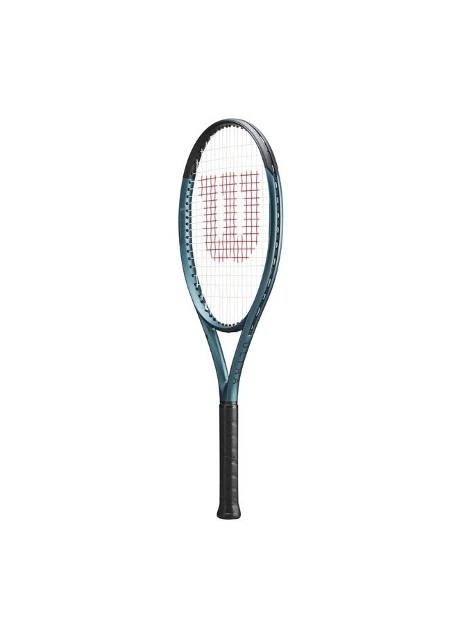 Wilson Ultra 26 V4 Tennis Racket, Head 100, 16x19, Junior Intermediate - Blue/ Black - Image 3